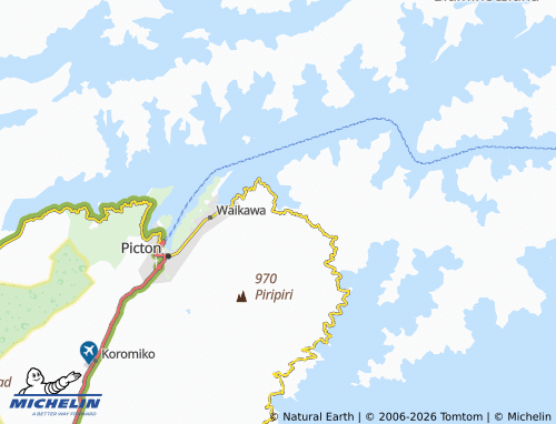 Mapa MICHELIN Whatamango Bay - ViaMichelin