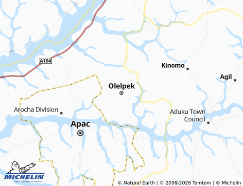 Mappa MICHELIN Olelpek - ViaMichelin