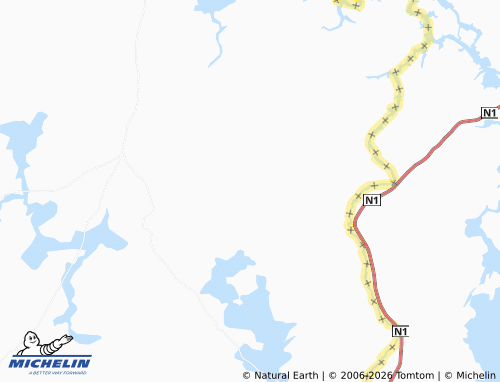 MICHELIN Moholo map - ViaMichelin