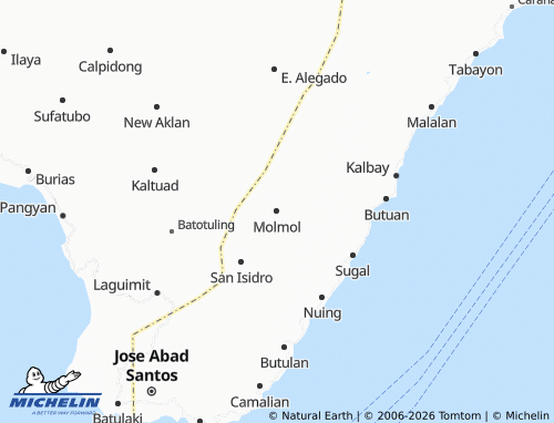 MICHELIN Molmol map - ViaMichelin