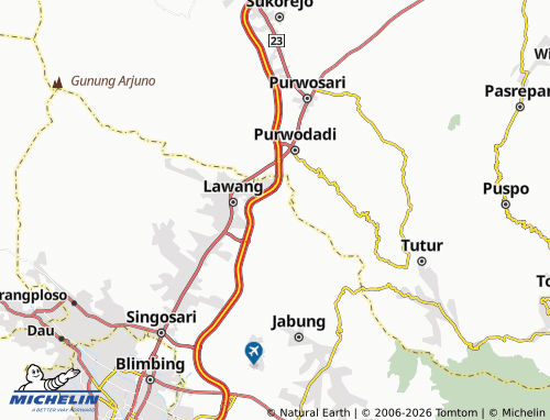 Carte MICHELIN Sumber Ngepoh - ViaMichelin