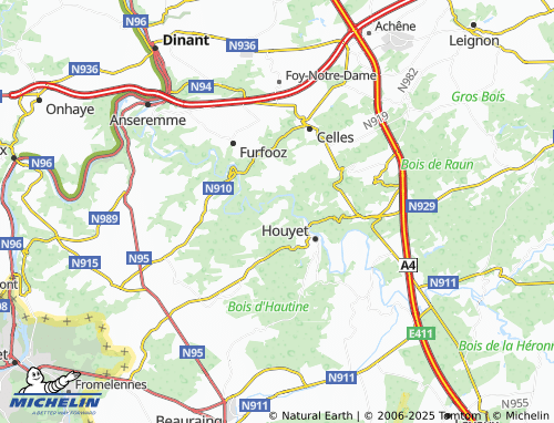 Carte MICHELIN Herhet - ViaMichelin
