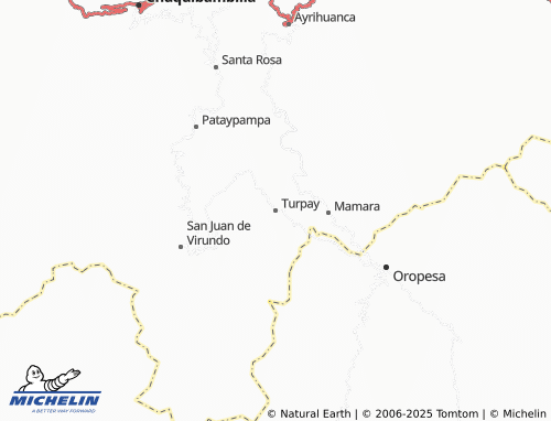 MICHELIN Turpay map - ViaMichelin