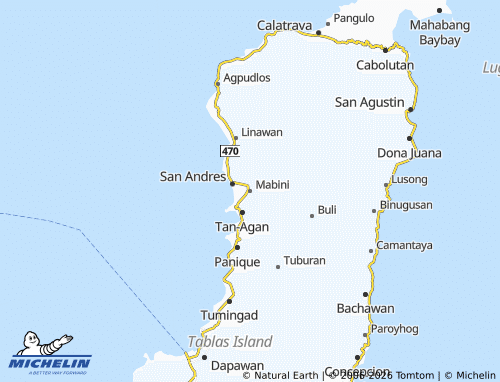 Mappa MICHELIN Mabini - ViaMichelin