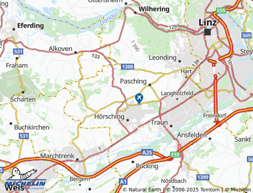 Carte MICHELIN Niederfeld - ViaMichelin