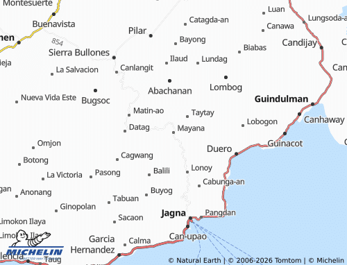 MICHELIN Mayana map - ViaMichelin