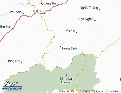 MICHELIN Hưng Bình map - ViaMichelin