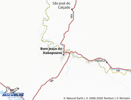 Mapa MICHELIN Bom Jesus do Norte - ViaMichelin