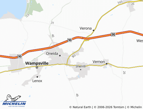 Mappa MICHELIN Sconondoa - ViaMichelin