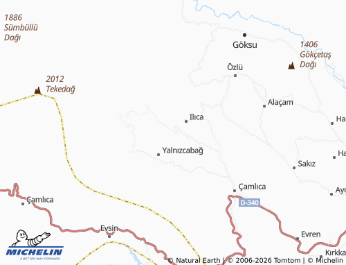 Mapa MICHELIN Çatakbağ - ViaMichelin