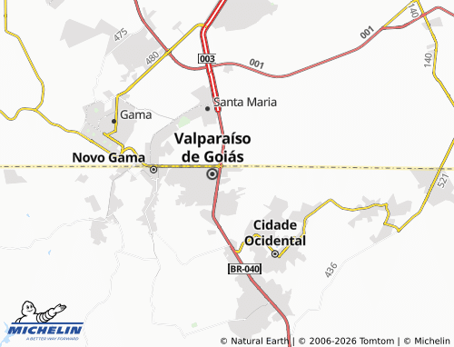Mappa MICHELIN Cidade Jardins - ViaMichelin