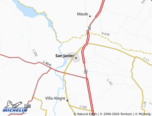 Mappa MICHELIN San Javier - ViaMichelin