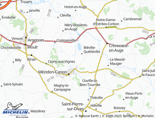 MICHELIN La Tuilerie map - ViaMichelin