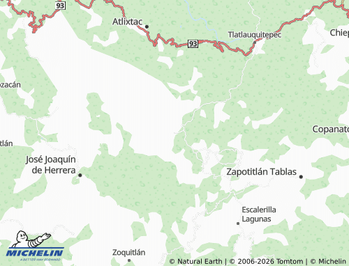 Mapa MICHELIN Mexcaltepec - ViaMichelin