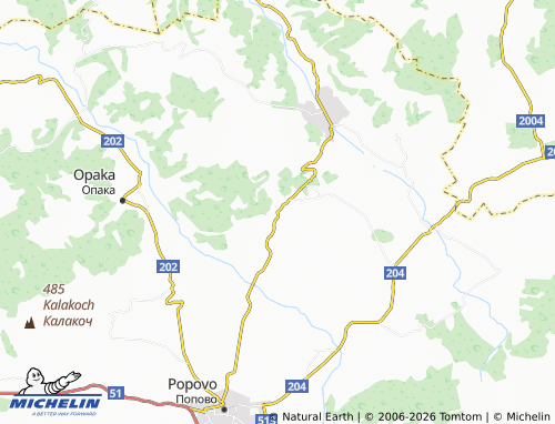 Mapa MICHELIN Zaraevo - ViaMichelin