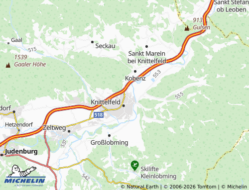 MICHELIN Hautzenbichl map - ViaMichelin