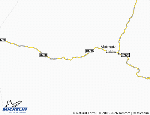 Carte MICHELIN Tamezret - ViaMichelin