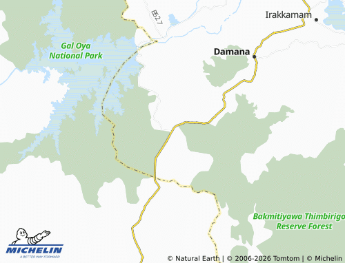 Mappa MICHELIN Wadinagala - ViaMichelin