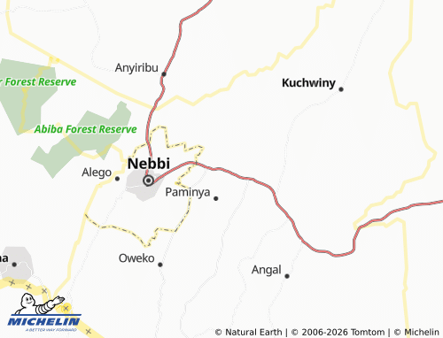 Mapa MICHELIN Akaba - ViaMichelin