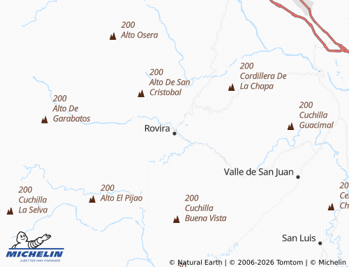 MICHELIN-Landkarte Rovira - ViaMichelin