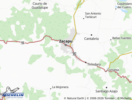 MICHELIN Tombero II map - ViaMichelin