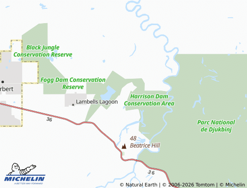 Mapa MICHELIN Middle Point - ViaMichelin