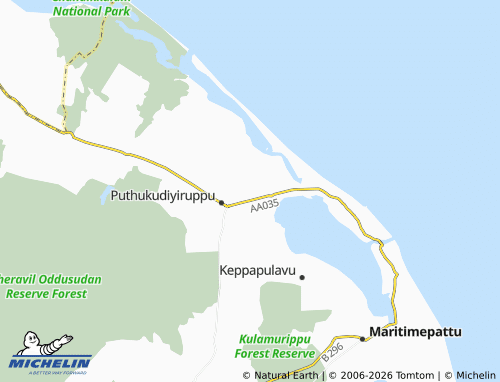 Mapa MICHELIN Sivanagar - ViaMichelin