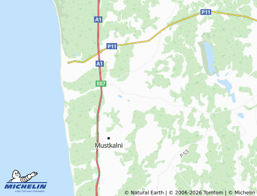 Mapa MICHELIN Liepupe - ViaMichelin