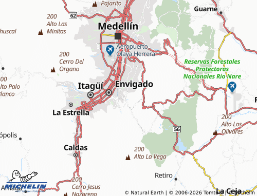 Carte MICHELIN El Chocho - ViaMichelin