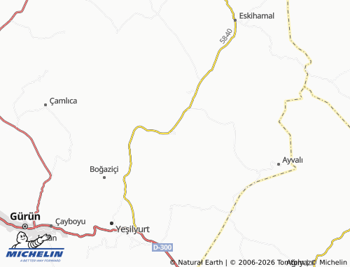 Mappa MICHELIN Yuva - ViaMichelin