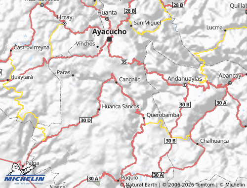 Mapa MICHELIN Víctor Fajardo - ViaMichelin