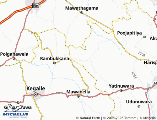 Mapa MICHELIN Dedunupitiya Ihalagama - ViaMichelin