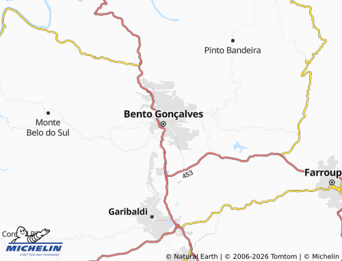 Mapa MICHELIN Botafogo - ViaMichelin