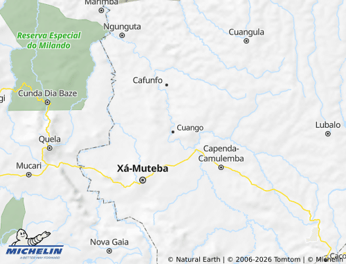 Mapa MICHELIN Kuango - ViaMichelin