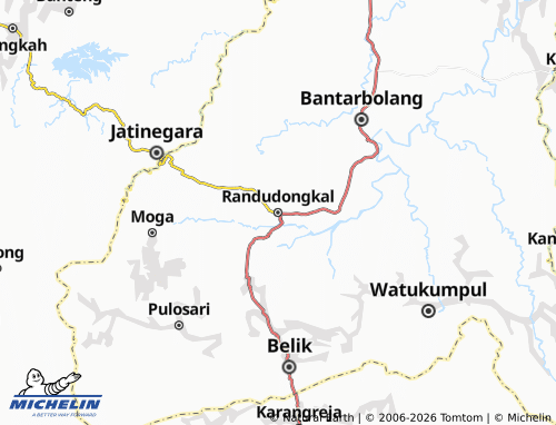 MICHELIN Randudongkal map - ViaMichelin