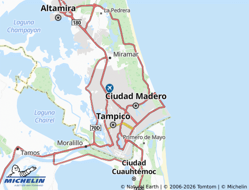 Mapa MICHELIN Manuel R Díaz - ViaMichelin