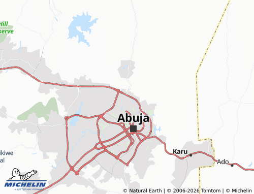 Mappa MICHELIN Maitama - ViaMichelin
