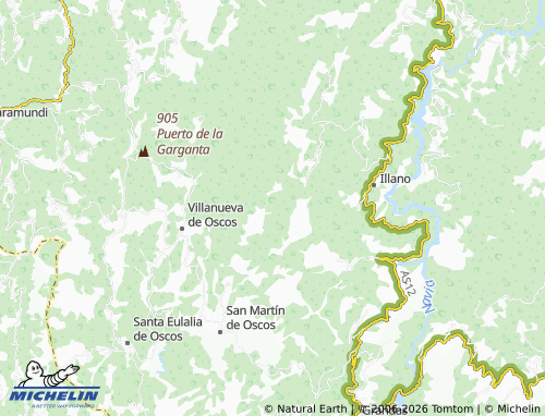 MICHELIN-Landkarte A Arruñada - ViaMichelin