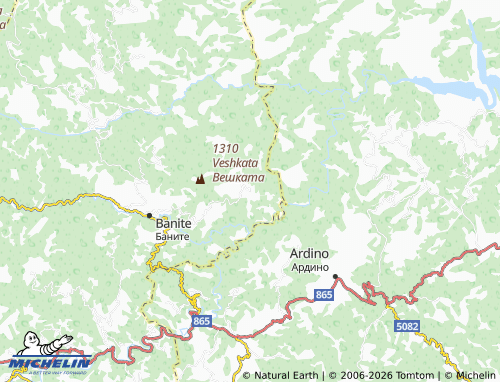 Kaart MICHELIN Galabovo - ViaMichelin