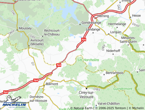 Carte MICHELIN Richeval - ViaMichelin