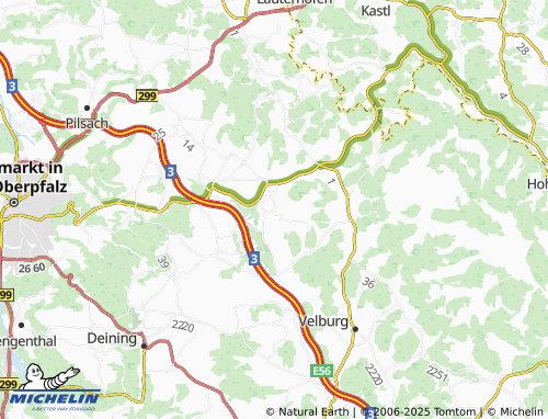 Carte MICHELIN Oberweickenhof - ViaMichelin
