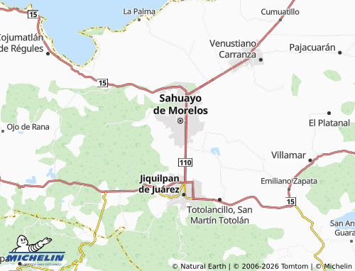 Mapa MICHELIN Real Victoria - ViaMichelin
