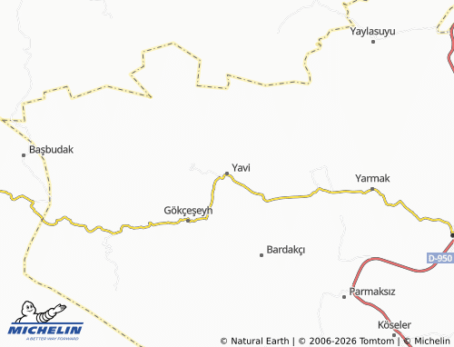 MICHELIN Yavi map - ViaMichelin