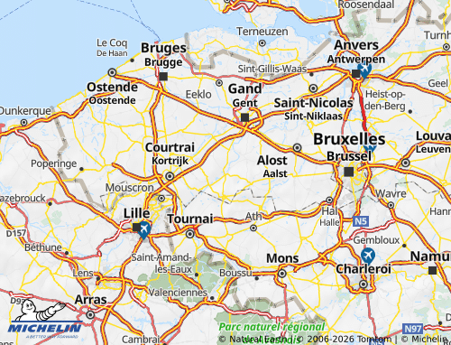 Mappa MICHELIN Oudenaarde - ViaMichelin