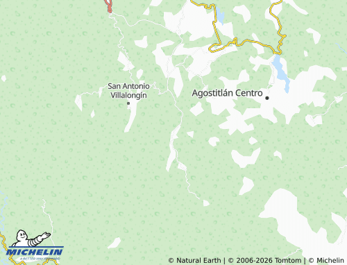Mapa MICHELIN Puente de Tierra - ViaMichelin