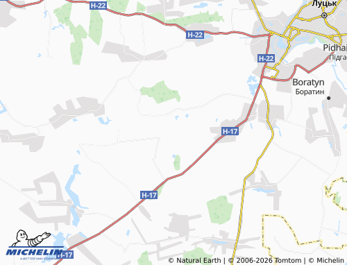 Mappa MICHELIN Ozdiv - ViaMichelin