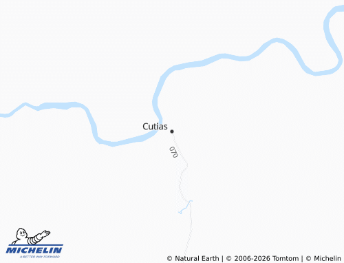 MICHELIN Cutias map - ViaMichelin