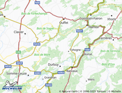 Kaart MICHELIN Longueville - ViaMichelin