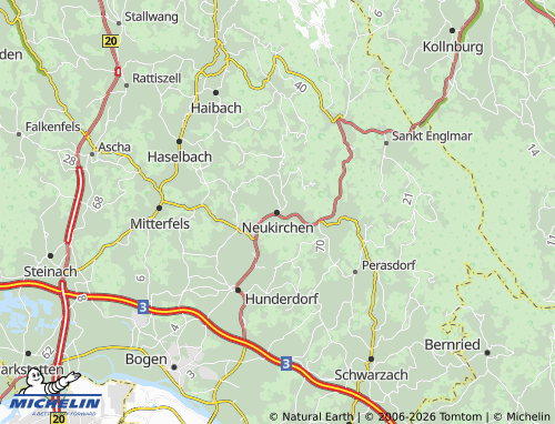 Mappa MICHELIN Neukirchen - ViaMichelin