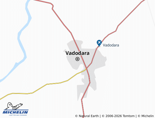 Mapa MICHELIN Vadodara - ViaMichelin